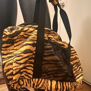 New with Tags: Pam & Gela Tiger Duffle Bag